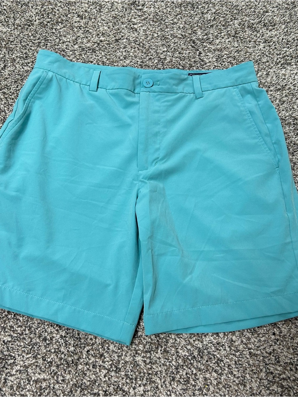 Vineyard Vines Men’s SZ 32 Blue Performance Breaker Golf Athletic Shorts